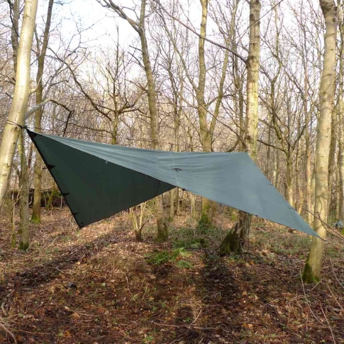DD Tarp 3,5 x 3,5 m olive green by DD Hammocks DD-21305 color grün