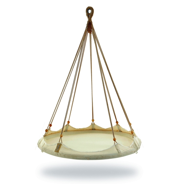 Hängebett Kids weiß - Kinder Hängenest mit Moskitonetz by Tiipii TI-TIB1000NW color beige