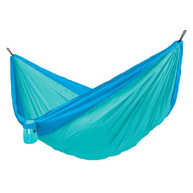 Colibri 3.0 Caribic - Double Travel Hängematte with Suspension by LaSiesta LS-CLT19-33 color türkis