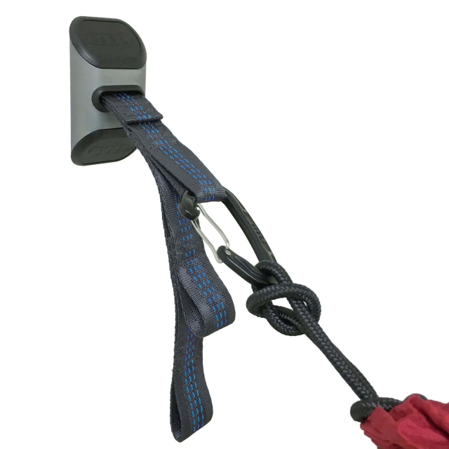 Deluxe Hammock Hanging Kit Charcoal by ENO EN-HK002 color Grau / Silber