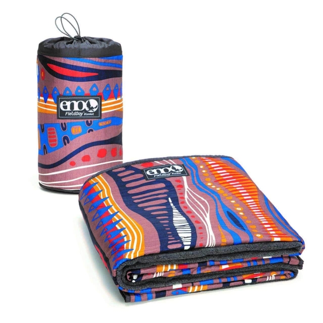 FieldDay Blanket Tundra / Navy by ENO EN-A7310 color multicolor