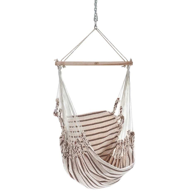 Hängesessel Baumwolle beige-braun by Chico CI-3112 color braun