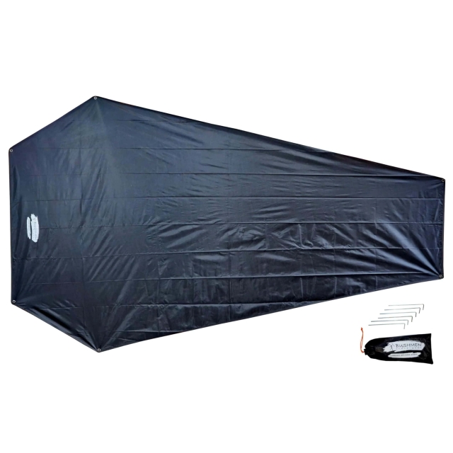 Lodger Bodenplane by Bushmen BU-CORGS color schwarz