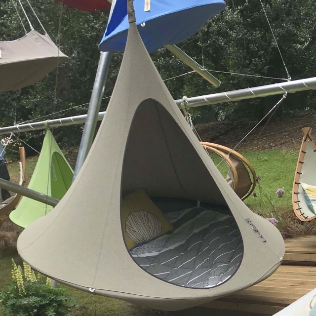 Matratze für Cacoon Double - grau/beige by Cacoon VI-CACMATD 