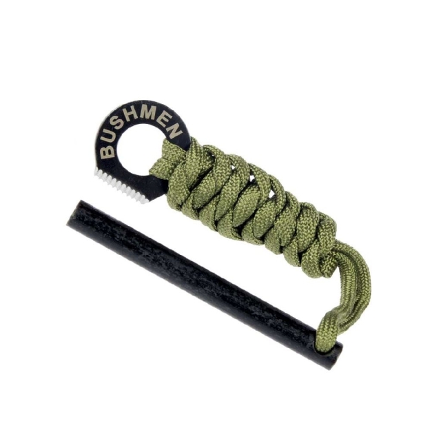 Feuer Anzünder Rebel olive by Bushmen BU-1FSREO color grün