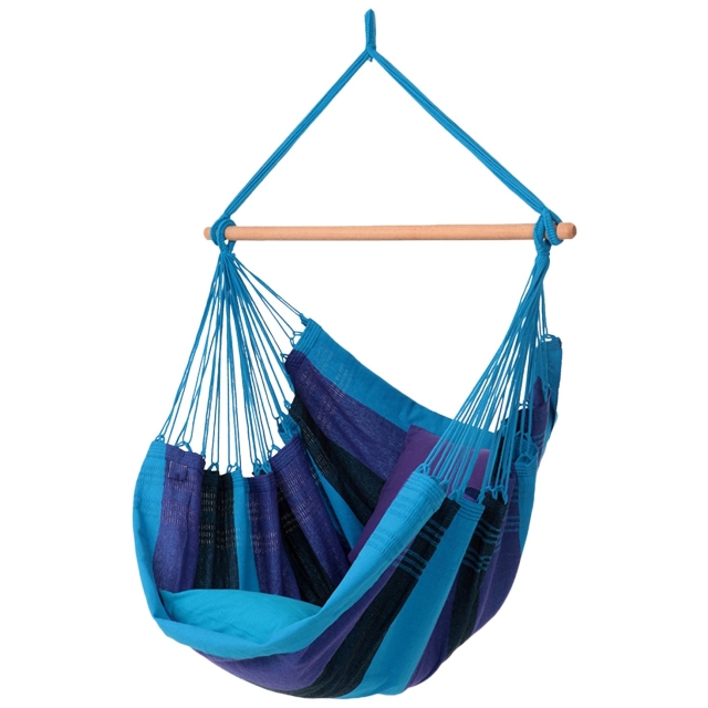 Relaxa Oceano Hängestuhl Baumwolle blau by MacaMex MA-11406 color blau