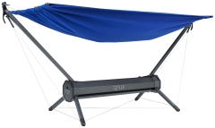 QNUX Travel Camping Hängemattenset zusammenlegbar by QNUX QN-TRBLUE color blau