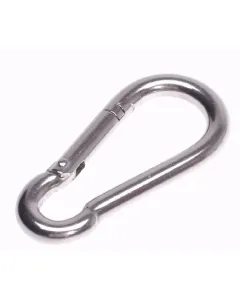 Karabiner 450 kg - Montagematerial by MacaMex MA-21201 color Grau / Silber
