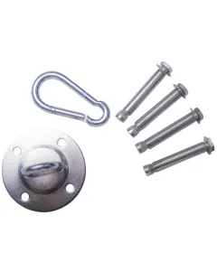 Deckenhaken f&uuml;r H&auml;ngestuhl und H&auml;ngematte by MacaMex MA-21262 color silber