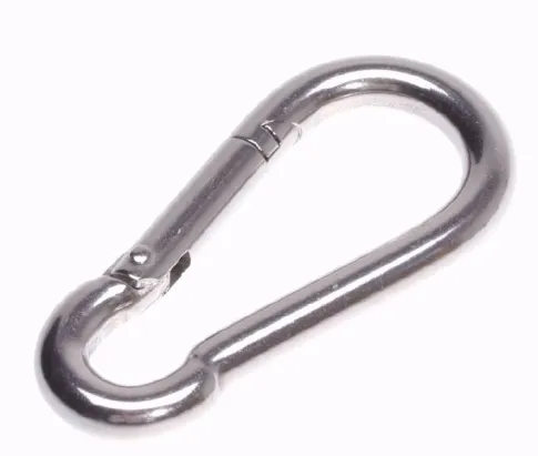 Karabiner 450 kg - Montagematerial by MacaMex MA-21201 color Grau / Silber