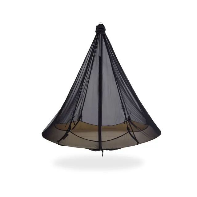 Moskitonetz für das Hängebett 1,8m, schwarz by Hangout Pod TI-HAN1800BK color schwarz