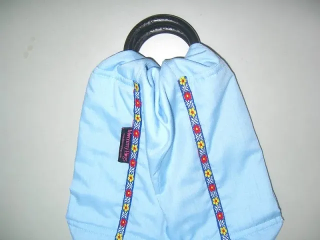 Ringsling Babytragetuch Barny by Mummy Hugs MHBarny color blau