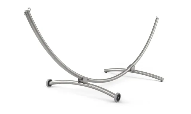 Gestell für Single- oder Doppelhängematte Alpha, Edelstahl poliert by Chico CI-5401 color silber