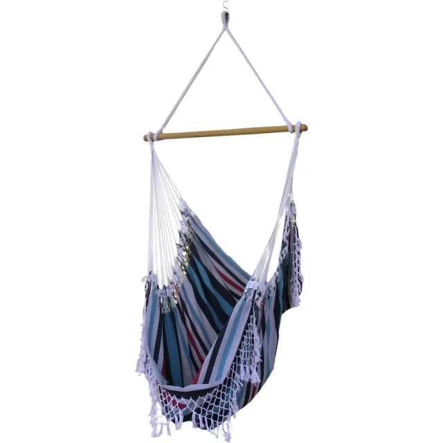 BRASILIANISCHER HängematteNSTUHL by Vivere VI-B512 color blau