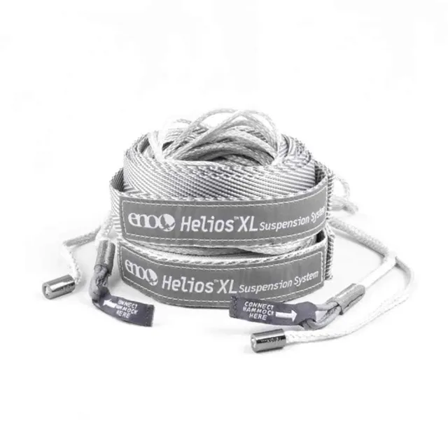 Helios XL Ultralight Hammock Straps Grey by ENO EN-HX002 color Grau / Silber