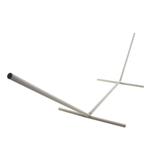 Jamaica Gigante - extra langerHängemattenständer Stahl grau für KingSize Stabhängematten by MacaMex MA-20050 color Grau / Silber