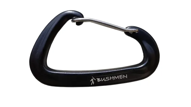 Ultraleichter Karabiner schwarz 1 Stück by Bushmen BU-1CAUL12KN21G 