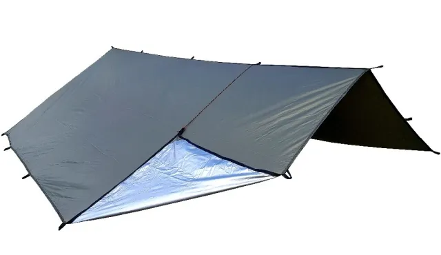 THERMO - Tarp™ 3 x 3 m olivgreen by Bushmen BU-1THATARP3X3 color grün